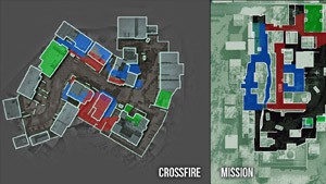 Comparaison des maps de CoD4:MW et CoD:MW3.